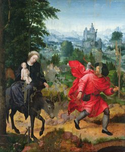 Fuite en Égypte - Adriaen Isenbrandt or Isenbrant