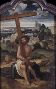 Le Christ de douleurs - Adriaen Isenbrandt or Isenbrant
