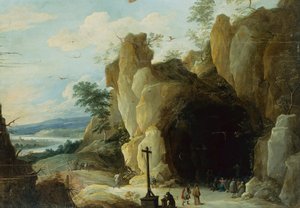 Le repos pendant la fuite en Égypte - Adriaen Isenbrandt or Isenbrant