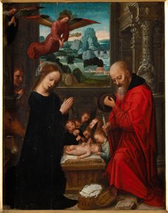 La Nativité du Christ, vers 1525-1550 - Adriaen Isenbrant