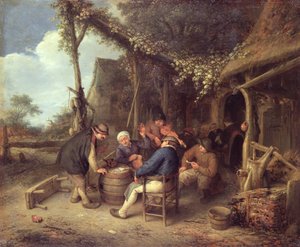 Après le Travail à la Campagne, 1659 - Adriaen Jansz. van Ostade