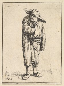 Paysanne enveloppée dans son manteau - Adriaen Jansz. van Ostade