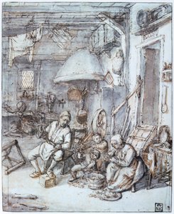 Paysans hollandais, 17ème siècle