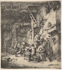La Famille - Adriaen Jansz. van Ostade