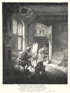 Le peintre - Adriaen Jansz. van Ostade