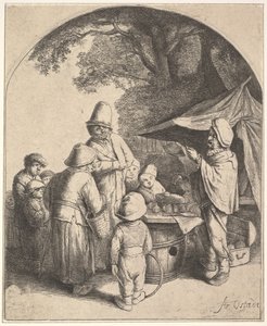Le charlatan - Adriaen Jansz. van Ostade