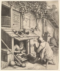 Le Cordonnier, 1610-85 - Adriaen Jansz. van Ostade