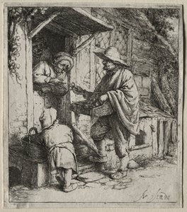 Le Vendeur de lunettes - Adriaen Jansz. van Ostade