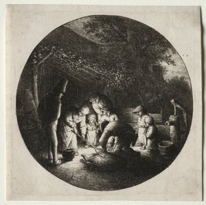 Les tueurs de cochons - Adriaen Jansz. van Ostade