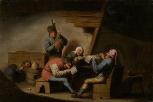 Les chanteurs du village - Adriaen Jansz. van Ostade
