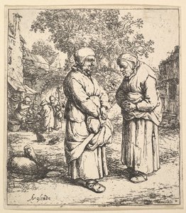 Deux commères, 1610-85 - Adriaen Jansz. van Ostade