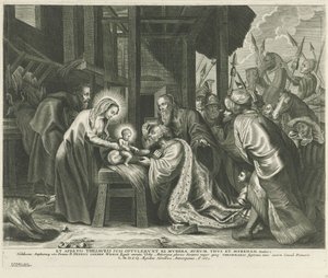 Adoration des mages - Adriaen Lommelin