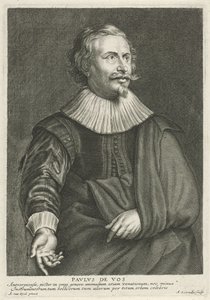 Portrait de Paul de Vos - Adriaen Lommelin