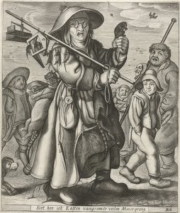 Mäusefänger (Muizenvanger) - Adriaen Matham