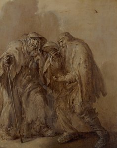 Les mendiants - Adriaen Pietersz. van de Venne