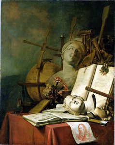 La transience de toutes choses terrestres (Vanitas), vers 1660 - Adriaen de Valck