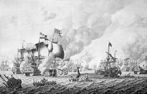 La Bataille de La Hogue (Barfleur), 19-24 mai 1692 - Adriaen van Salm