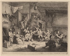Danse dans une taverne