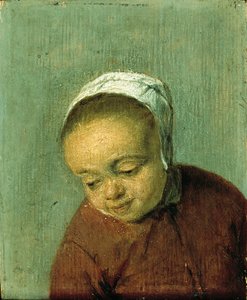 Tête de fille - Adriaen van Ostade