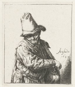 Joueur de lyre - Adriaen van Ostade