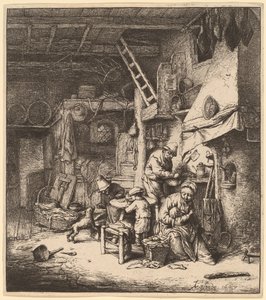 Famille paysanne - Adriaen van Ostade