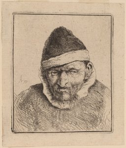 Paysanne portant un Bonnet Pointu - Adriaen van Ostade