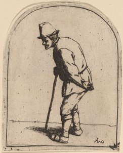 Paysanne avec le dos courbé - Adriaen van Ostade