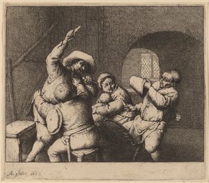 Querelle de paysans - Adriaen van Ostade