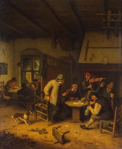 Paysans dans une taverne - Adriaen van Ostade