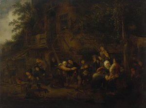 Festin rural - Adriaen van Ostade