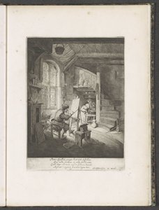 Peintre dans son atelier - Adriaen van Ostade