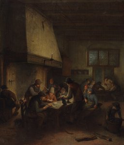 Scène de taverne, début des années 1660