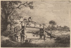 Le Pêcheur - Adriaen van Ostade