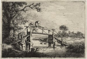 Les pêcheurs à la ligne - Adriaen van Ostade