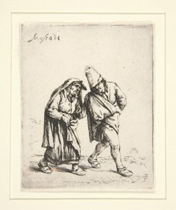Le couple marchant