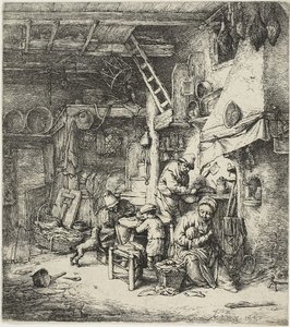 La famille - Adriaen van Ostade