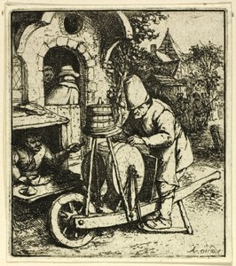 Le rémouleur - Adriaen van Ostade