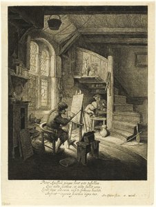 Le peintre - Adriaen van Ostade