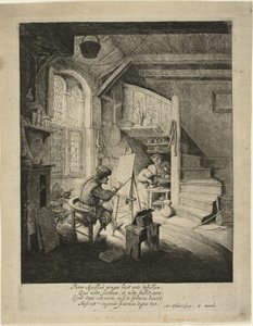 Le peintre - Adriaen van Ostade