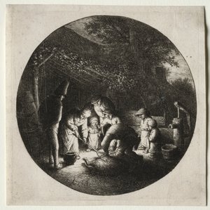 Les Tueur de Cochons - Adriaen van Ostade