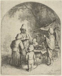 Le Charlatan - Adriaen van Ostade