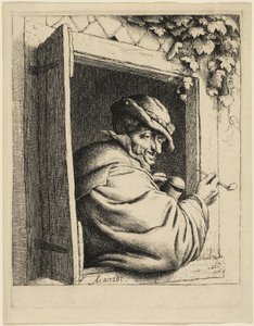 Le Fumeur à la fenêtre - Adriaen van Ostade