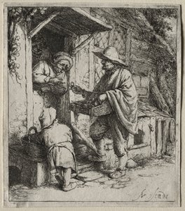 Le Vendeur de Lunettes - Adriaen van Ostade
