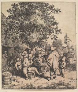 Violoniste et petit joueur d