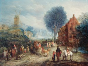 Scène de Campagne - Adriaen van Stalbemt