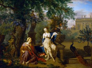 French : Vertumnus et Pomona Vertumnus and Pomona