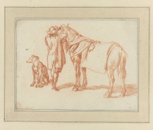 Cavalier à côté d
