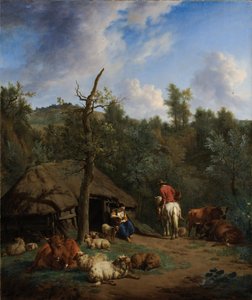 La cabane, 1671