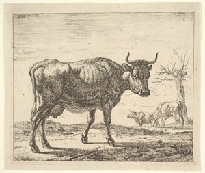Trois vaches, de Différents animaux