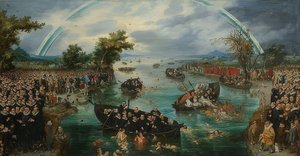 La pêche des âmes. 1614 - Adriaen van de Venne